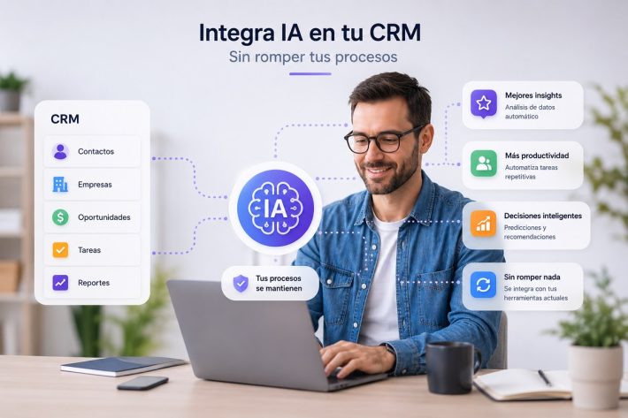 embudo captación chatbot CRM booking