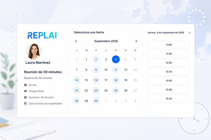 Alternativa europea a Calendly y Cal.com: qué buscar en 2026