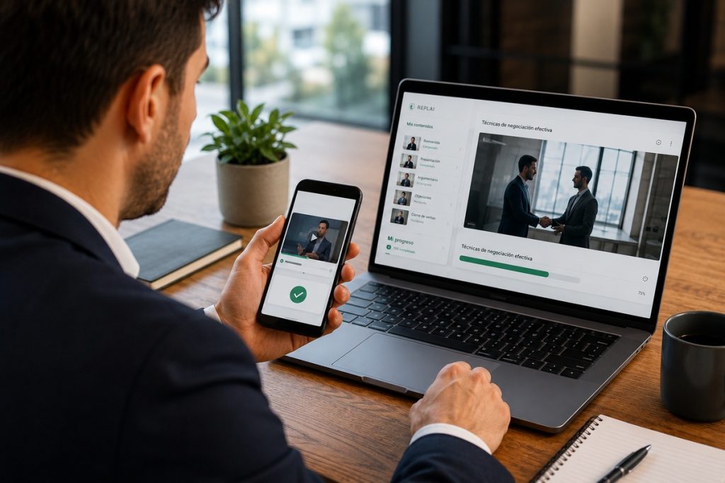 Microlearning para equipos comerciales: módulos de 5 minutos que funcionan